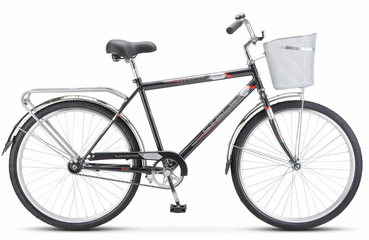Велосипед STELS Navigator-200 C 26"   19" Темно-серый Z010