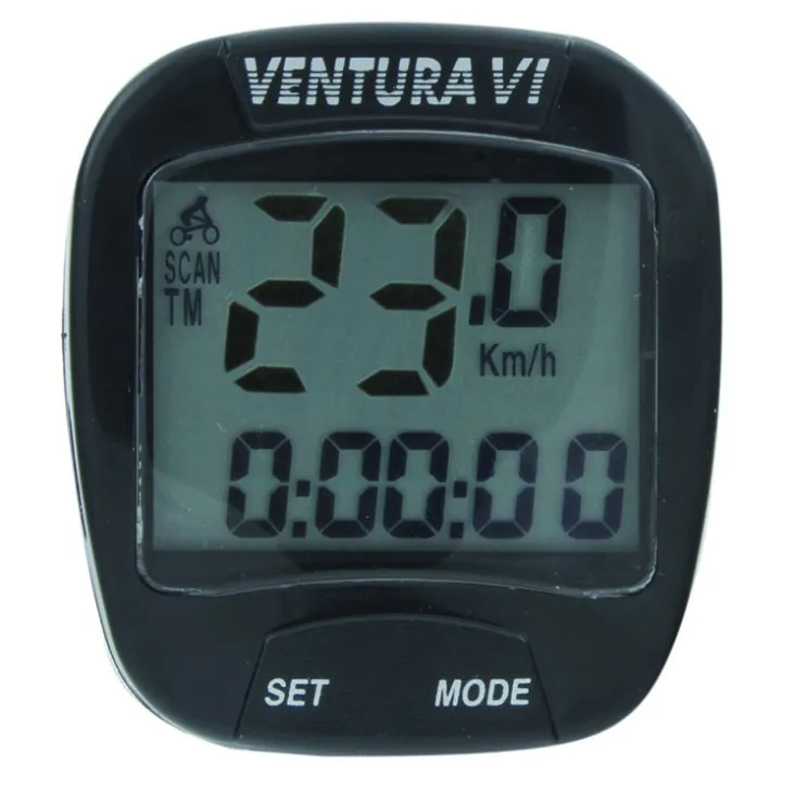 Велокомп. 5-244530 6 ф-ций  черный VENTURA VI