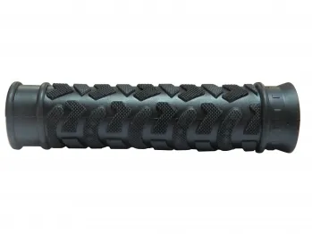 Грипсы 22,2x125мм, ПВХ, чёрные