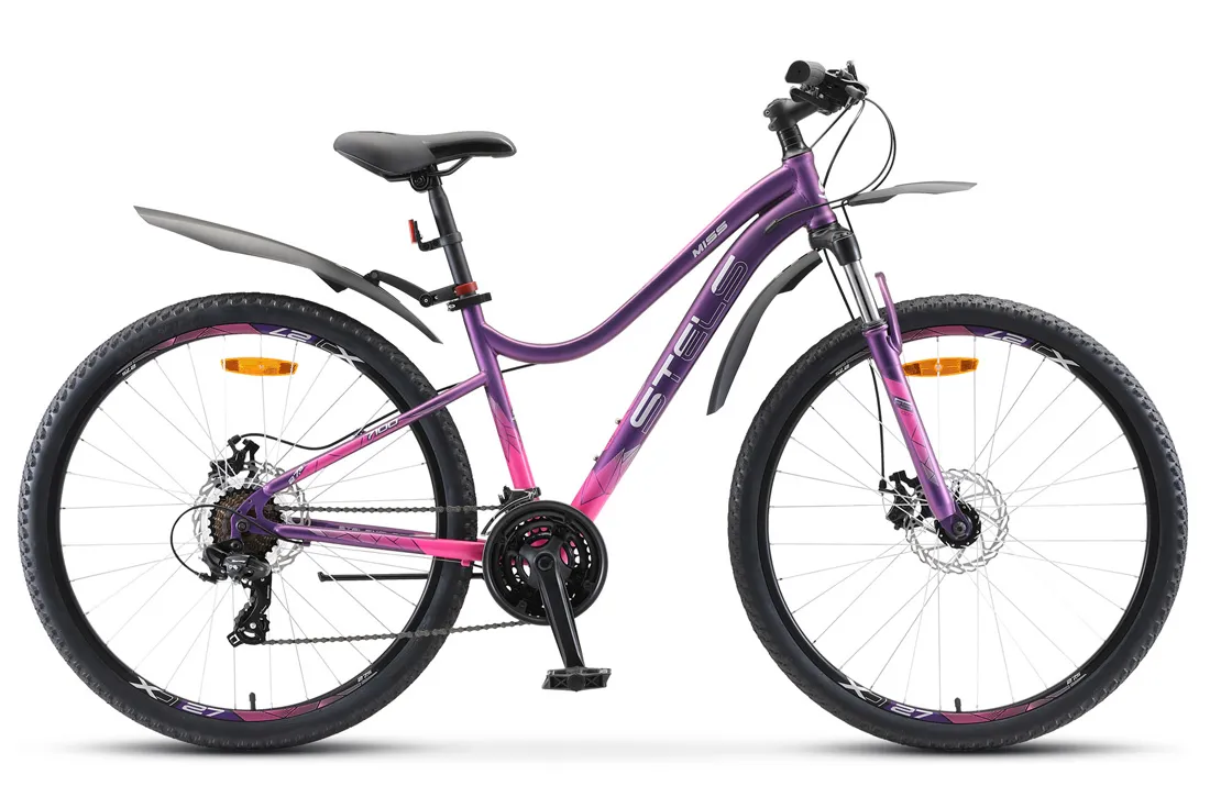 Велосипед STELS Miss-7100 MD 27.5"  18" Пурпурный V020