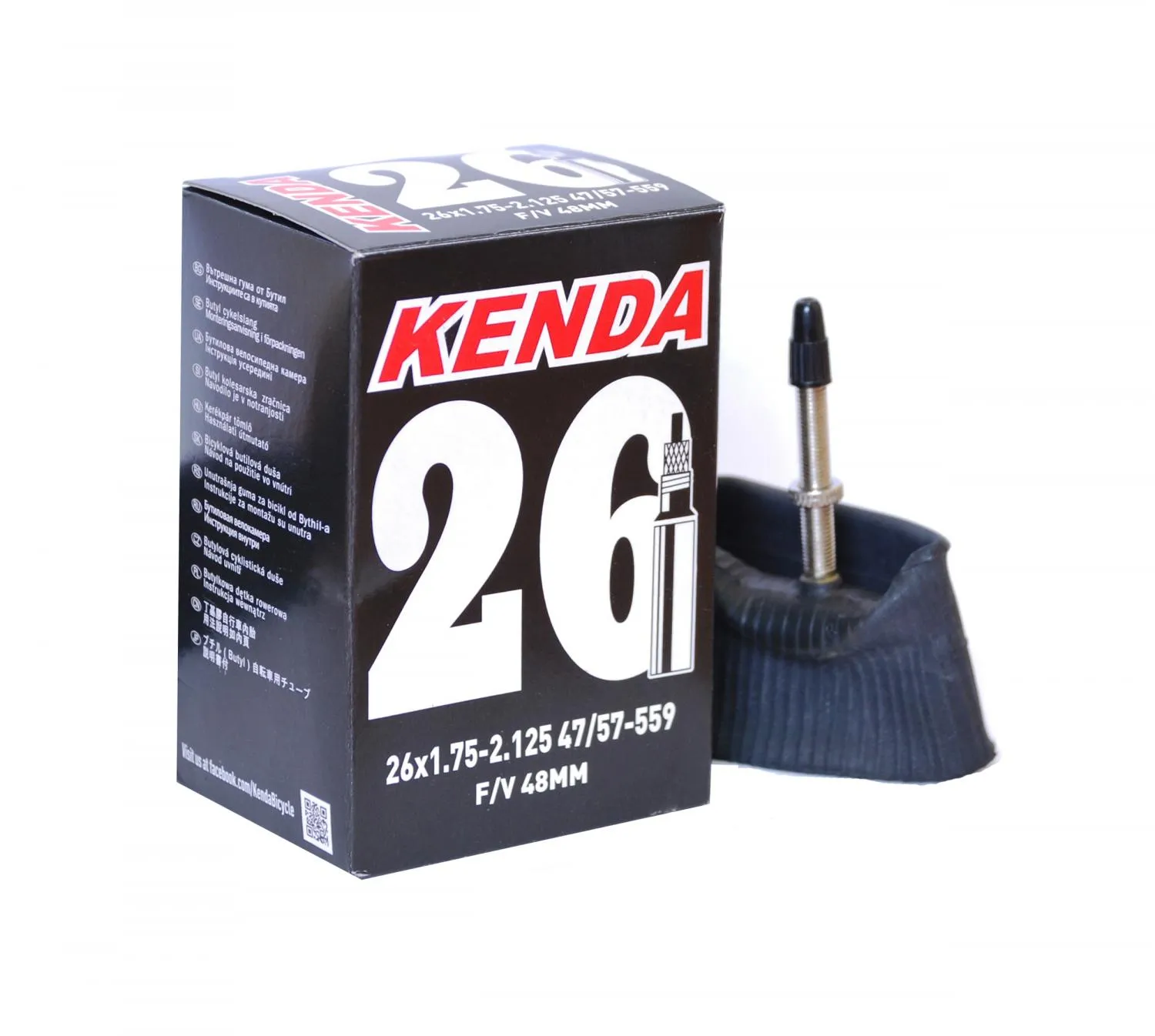 Камера KENDA 26"спорт 48мм резьба 1,75-2,125